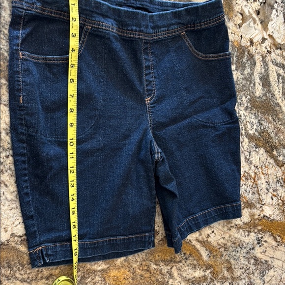 Terra & Sky Women's Jean Shorts - Dark Blue - Picture 4 of 6